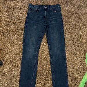 Lucky Brand Men's Dark Blue Skinny Jeans